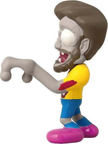 Miniatura 5 de Bandai Namco - World of Zombies - Figura de 2.5 pulgadas (2.5 pulgadas) - Jugador de fútbol Zrazil y figura secreta