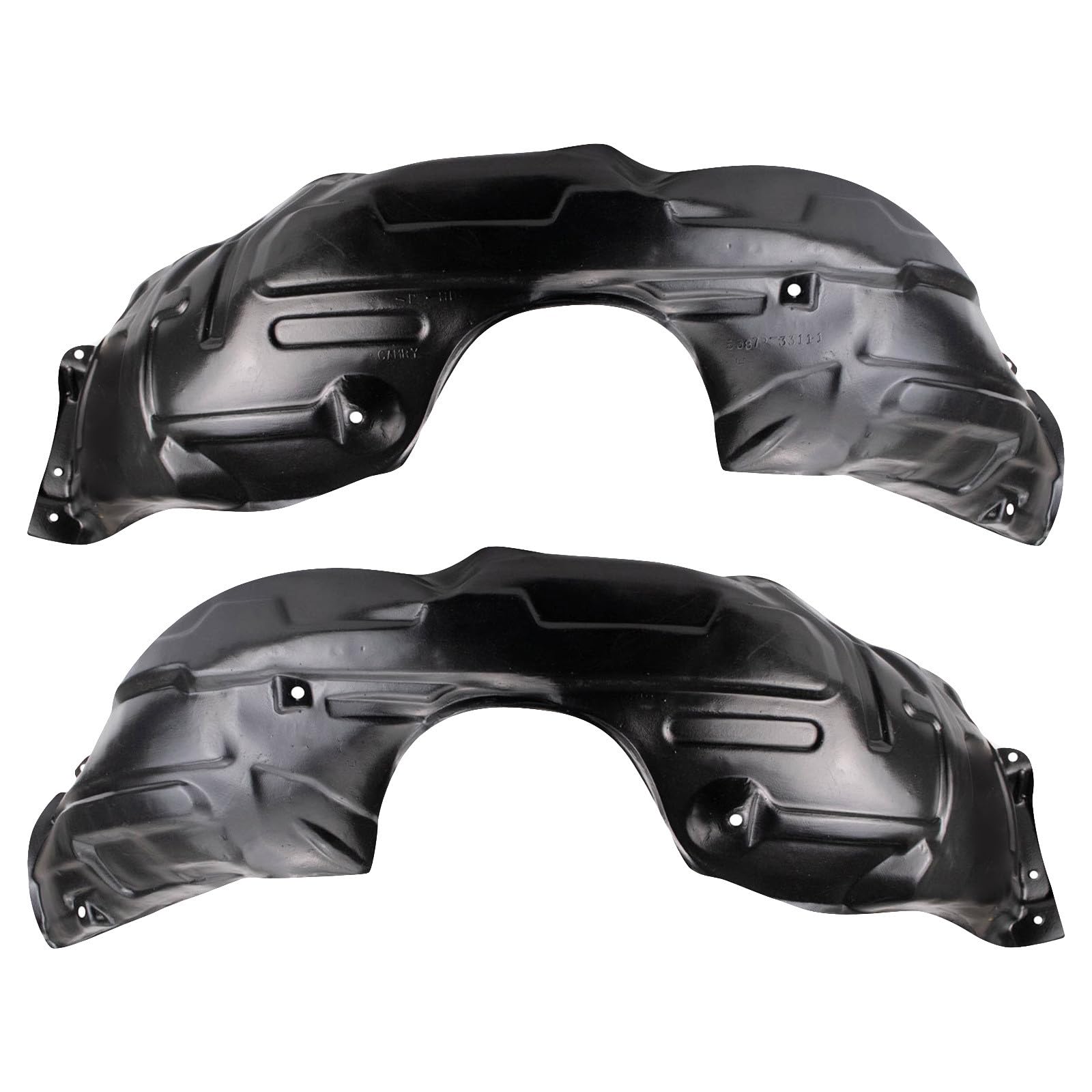 TRQ Front Inner Fender Liner Set | For 2002-2006 Toyota Camry TO1248116 TO1249116