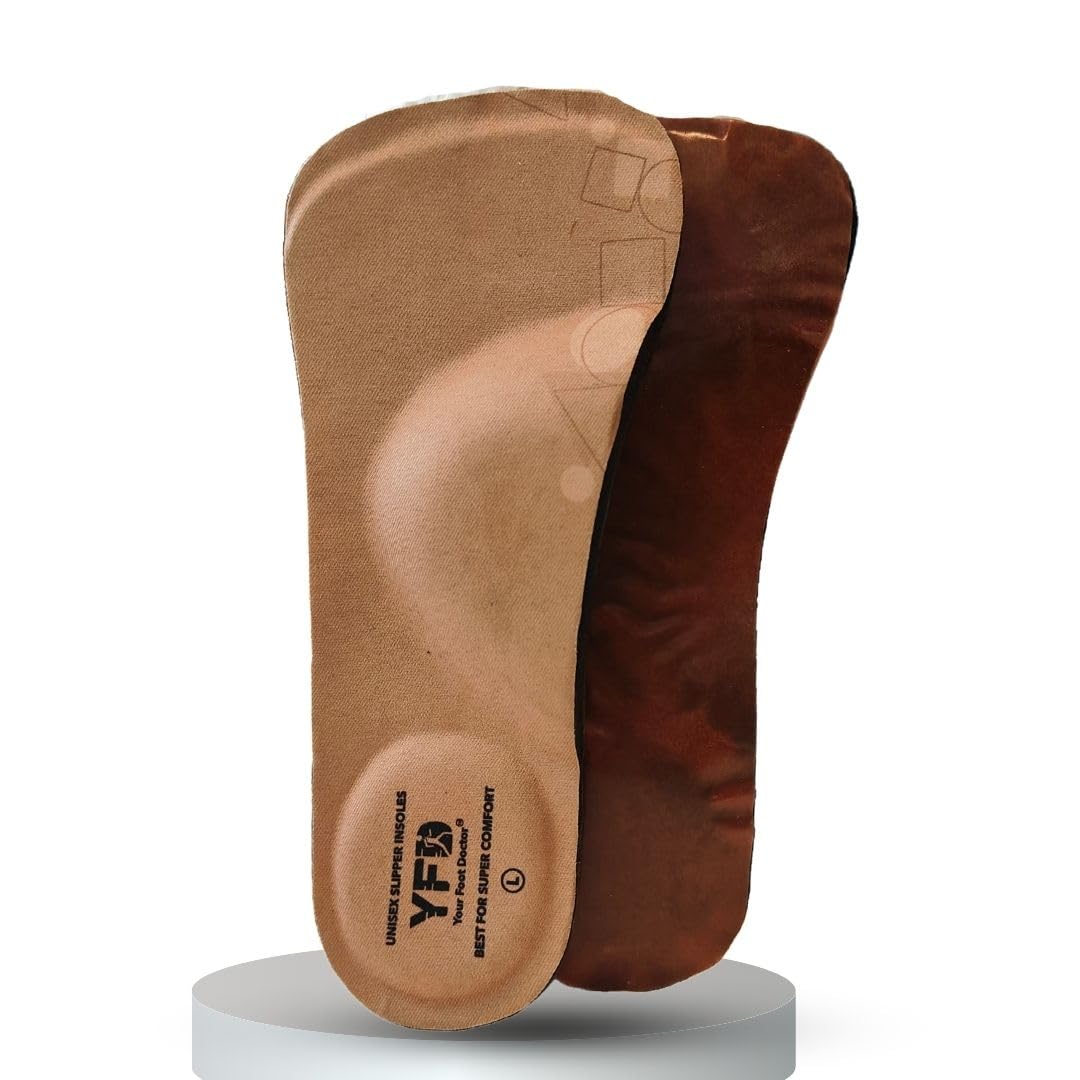 YourFootDoctor Unisex Slipper Insoles | Sole for Slippers | Arch Support Insole | Foot Support for Pain Relief | Durable, Comfortable | Heel Pad for Heel Pain | Breathable & Absorption Inserts | Large (B0BNDPJQWB) Amazon Price History, Amazon Price Tracker