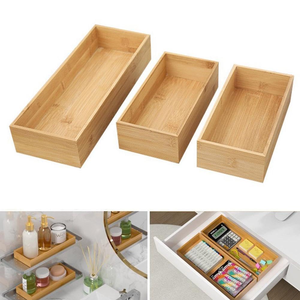 Miracles Bambus Aufbewahrungsbox Mit Schloss – Inkl. Mahlwerk, Tablett & UV-Glas, 17,1x10,8x8,9 Cm, Für Tee & Kräuter