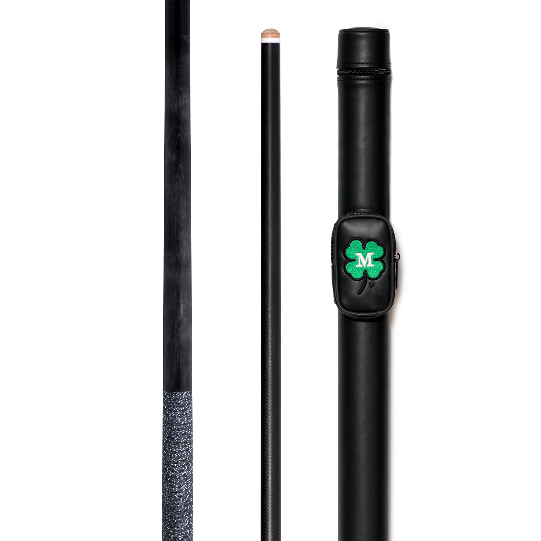 McDermott GS06 Pool Billiard Cue Defy Carbon Fiber Shaft 12 mm with Hard Case (12 mm), GS06DEFY