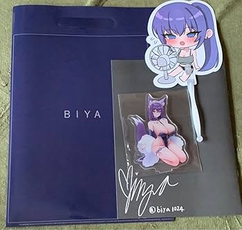 Amazon.co.jp: びやぐら BIYA C102 会場限定 新刊 グッズセット コミケ
