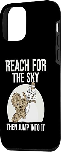 Miniatura 2 de iPhone 12 mini Reach For The Sky Then Jump Into It Rider Riding Motocross Case