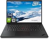 Lenovo ThinkPad P1 Workstation Laptop, 16' 4K OLED Touchscreen, Intel Core i7-13800H (14 Core, Up to 5.2 GHz), NVIDIA RTX 4080, 64GB DDR5 RAM, 4TB SSD, Fingerprint, Backlit, 5MP IR Webcam, Win 11 Pro