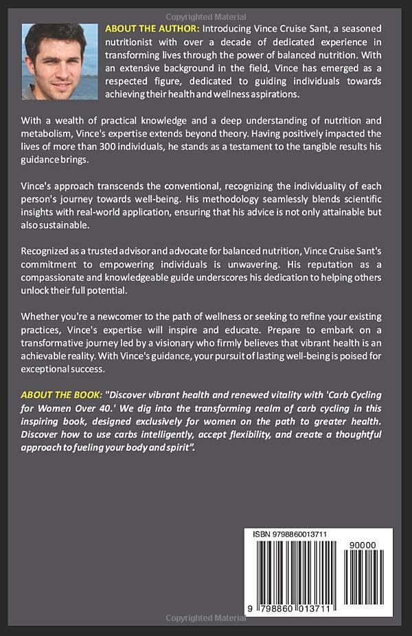 CARB CYCLING FOR WOMEN OVER 50: Easy Guide for Weight Loss & Optimal Health With Easy-to-Follow Steps for High Carb & Low Card Days, Delicious Recipes ... Path to a Healthier, Fitter You at Any Age) - Image 2