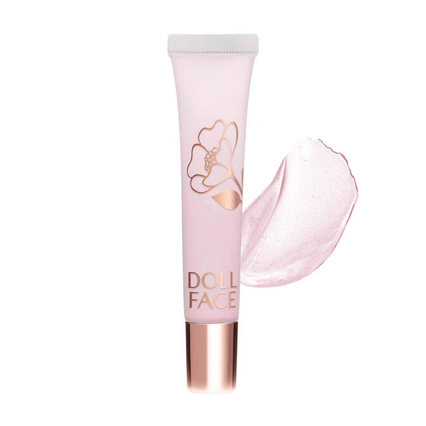 DOLL FACE Lip Plumper, Poutrageous Plumping Lip Gloss Balm with MaxiLIP Tri-Action Complex - Plumps, Moisturizers & Smooths Lips, Enhancer, 0.33oz (Perfect Pink)
