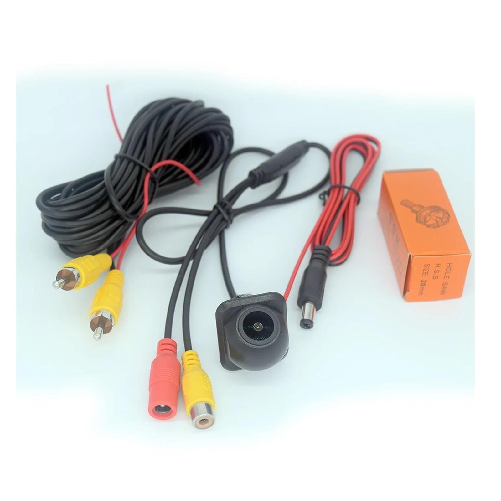 Telecamera di retromarcia senza fili Sensore CCD da 14 mm HD 1080P Telecamera di retromarcia per auto di backup Uso universale impermeabile per dispositivo di retromarcia per tutti i veicoli(AHD720P-T