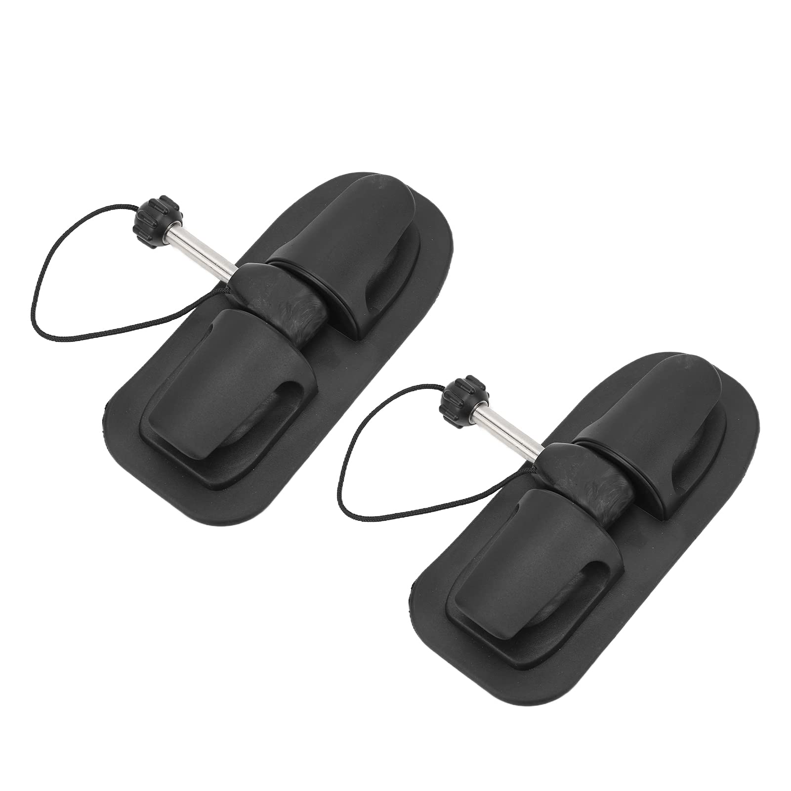 Boat Paddle Holder - PVC Kayak Oar Clip For Inflatable Boats, Canoes, Dinghies (White)