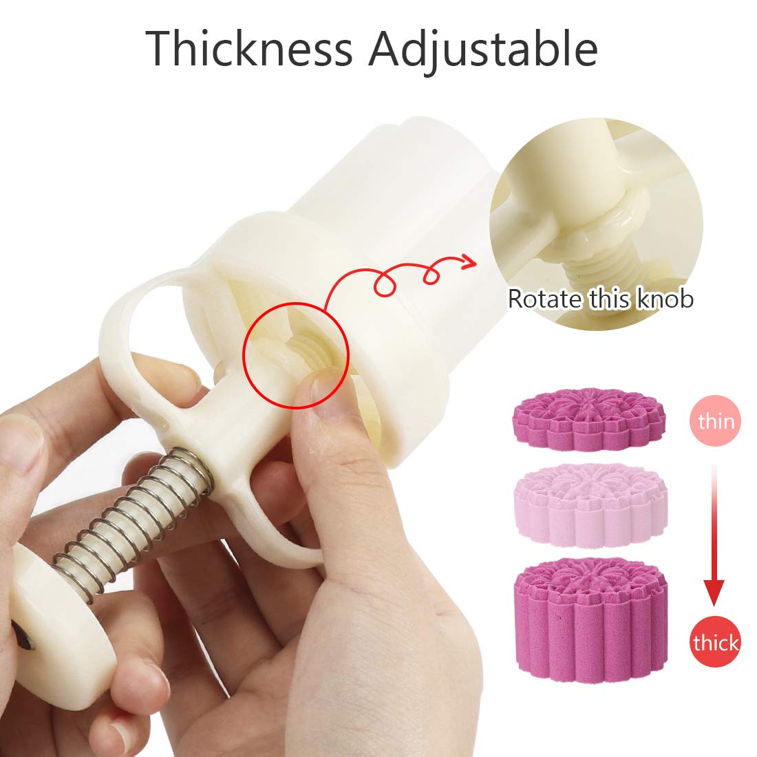 Set 6 Stampini Biscotti Colourworks - Formine Plastiche Con Bordi Dritti E Scanalati - Foto 8