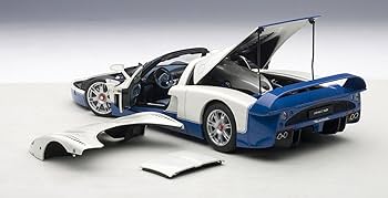Amazon | AUTOart 1/18 マセラティ MC12 (パールホワイト/ブルー) 完成