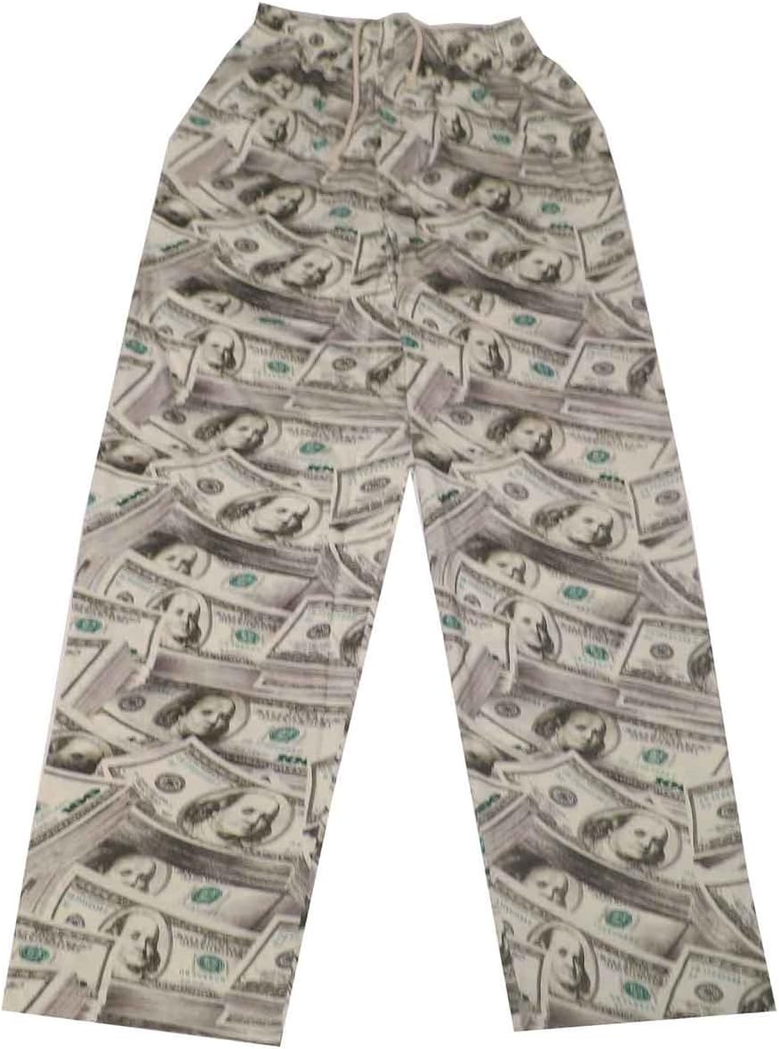 Fun Boxer $100 Benjamin Bill Lounge Pant, Large