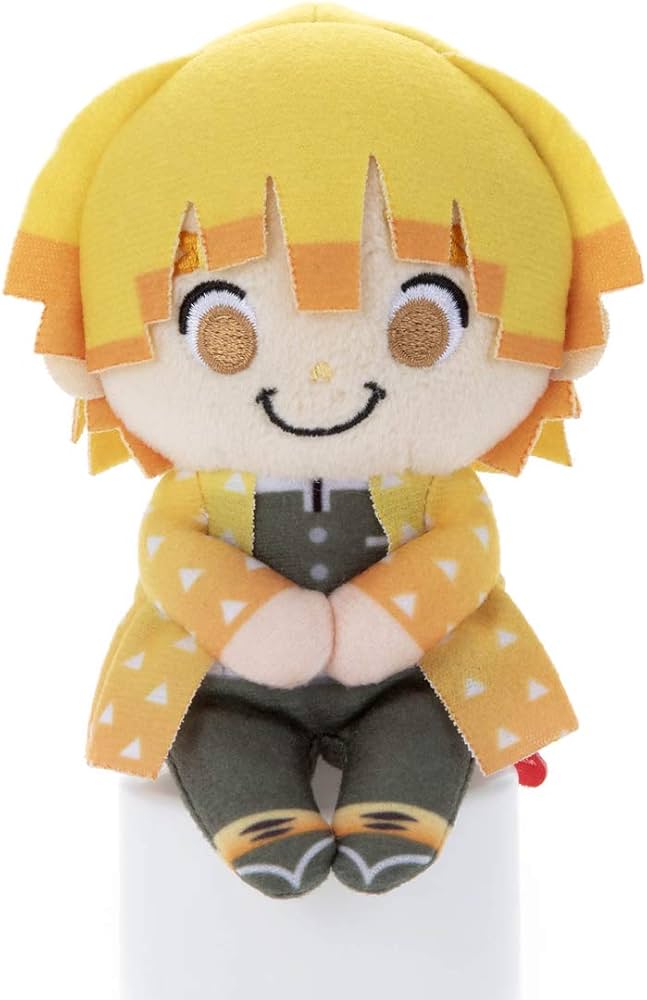 Amazon.co.jp: 鬼滅の刃 ちょっこりさん 我妻 善逸 高さ約11cm : おもちゃ