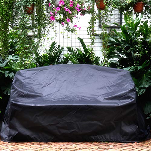 Cubiertas de banco de patio WCH impermeables funda para sofás de jardín exterior 2