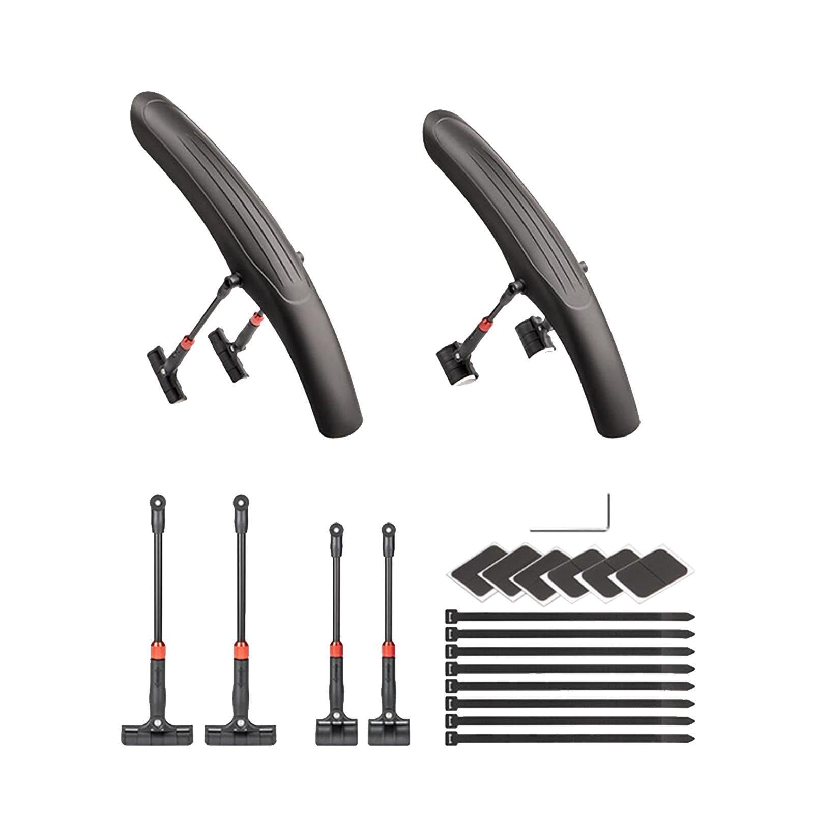 Fancyes Mountain Bike Front Rear Fenders Bike Mudguards,Replacement Spare Parts,Bicycle Mudflaps for Mountain Bikes Accessories