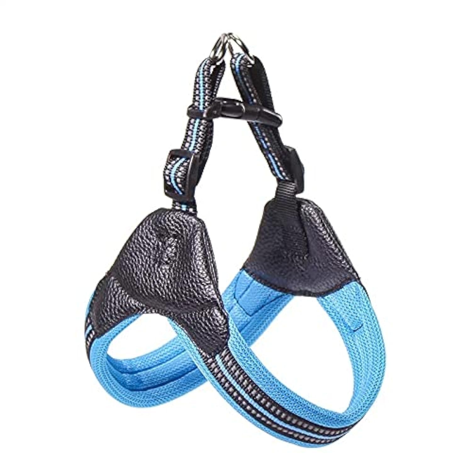 KUTKUT Adjustable 3M Reflective Easy Control Pet Harness No Pull, Ultra Soft Breathable Padded with 2 Adjustable Botton for Medium Dogs (Size: M, Adjustable Chest: 55-60cm) (B094JH5MFS) Amazon Price History, Amazon Price Tracker