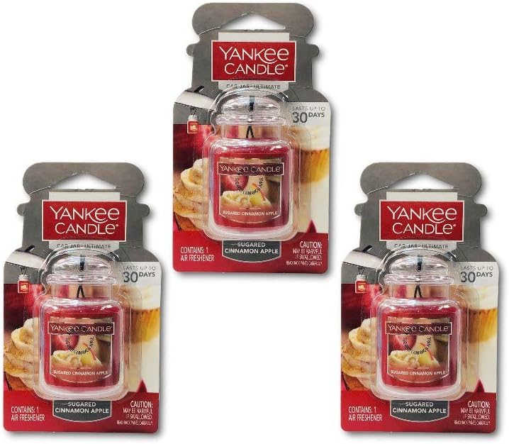 Yankee Candle MidSummer's Night Paper Car Jar Hanging Air Freshener (Pack of 6