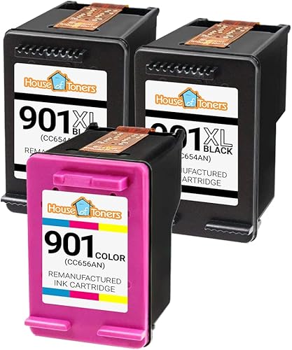 Miniatura 2 de Cartuchos de tinta re fabricados de repuesto para HP 901 901XL