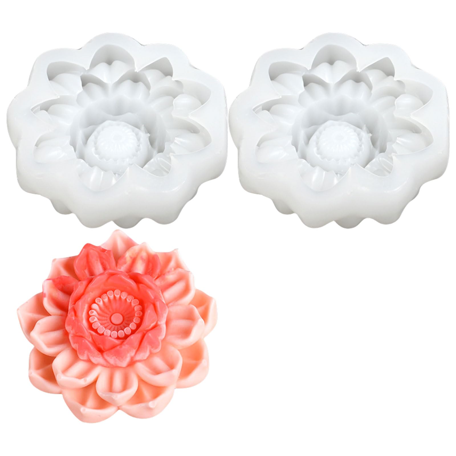 Buxuaaaa F Delicate Kitchen Silicone Baking Molds Heatproo Silicone Lower Cake Crafting Or Birthday And Estival Treats Commercial Use Cake Molds