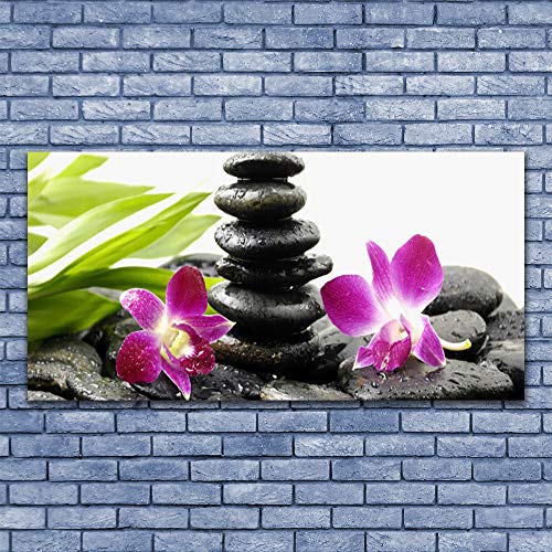 Tableau moderne design 140x70 cm pour habiller un grand mur vide facilement