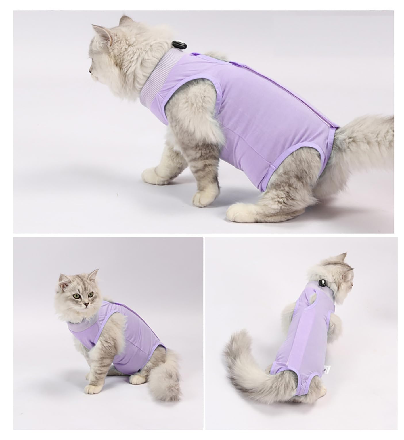 Cat Recovery Suit Female Professional Cloth For Abdominal Wounds Cat Onesie For Cats After Surgery Post Surgery Suit,Cats Cone Alternative For Kitten(C SHF01 Orange M