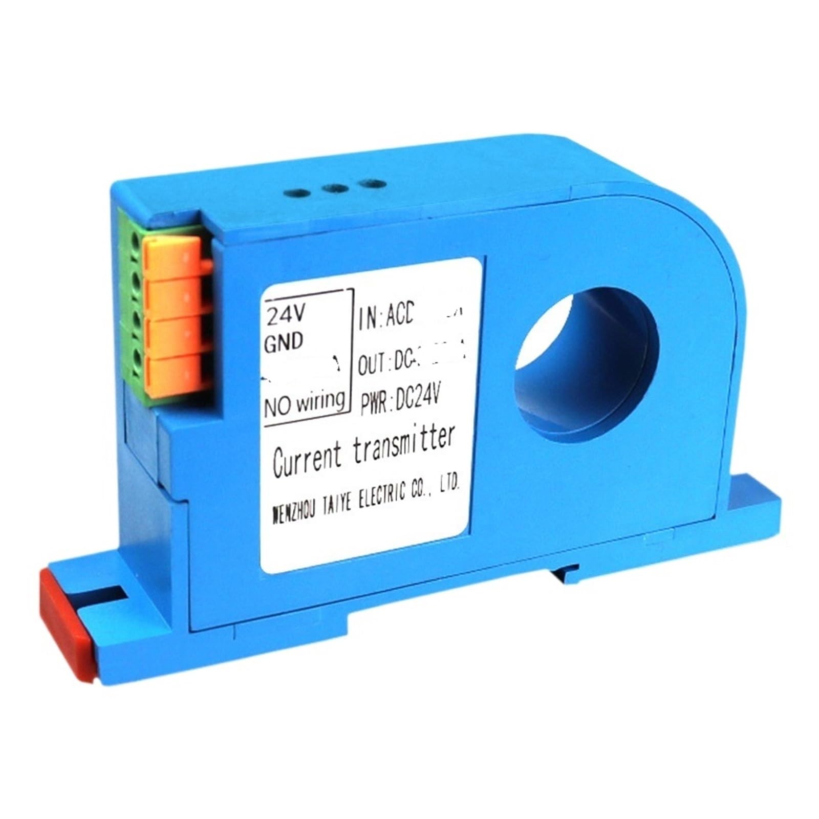UWUKCJOKQ Current Transmitter Electrical Isolation Sensor Output AC 20A 30A 50A 100A 150A 200A Aperture 22mm(Dc4-20ma,150A)