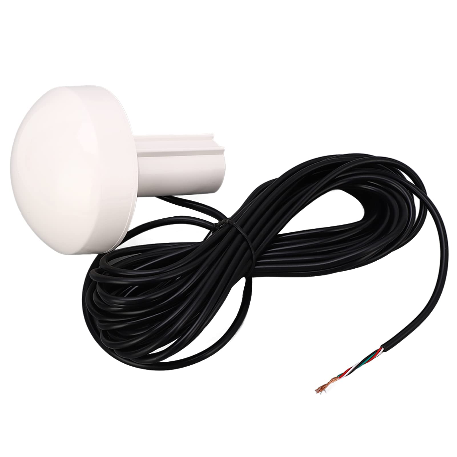 Antena Externa de Navegación GPS , Antena GPS de Barco Estabilidad Fuerte Antena de Barco GPS Impermeable para Barco Universial