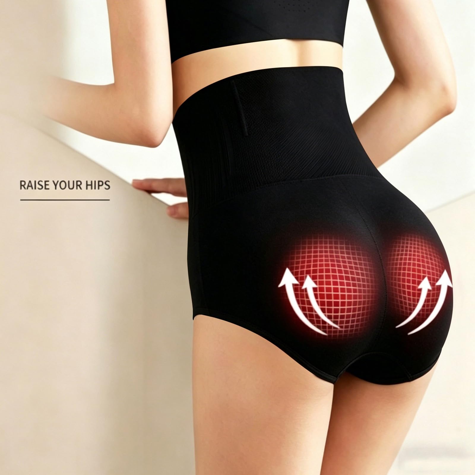 Pantalones Cortos Termogénicos para Esculpir Quemagrasas Pantalones Cortos Reductores 4 En 1 de Micropartículas Pauraju Sculpting Shorts moldeadores de Cuerpo con Control de Barriga de Cintura Alta