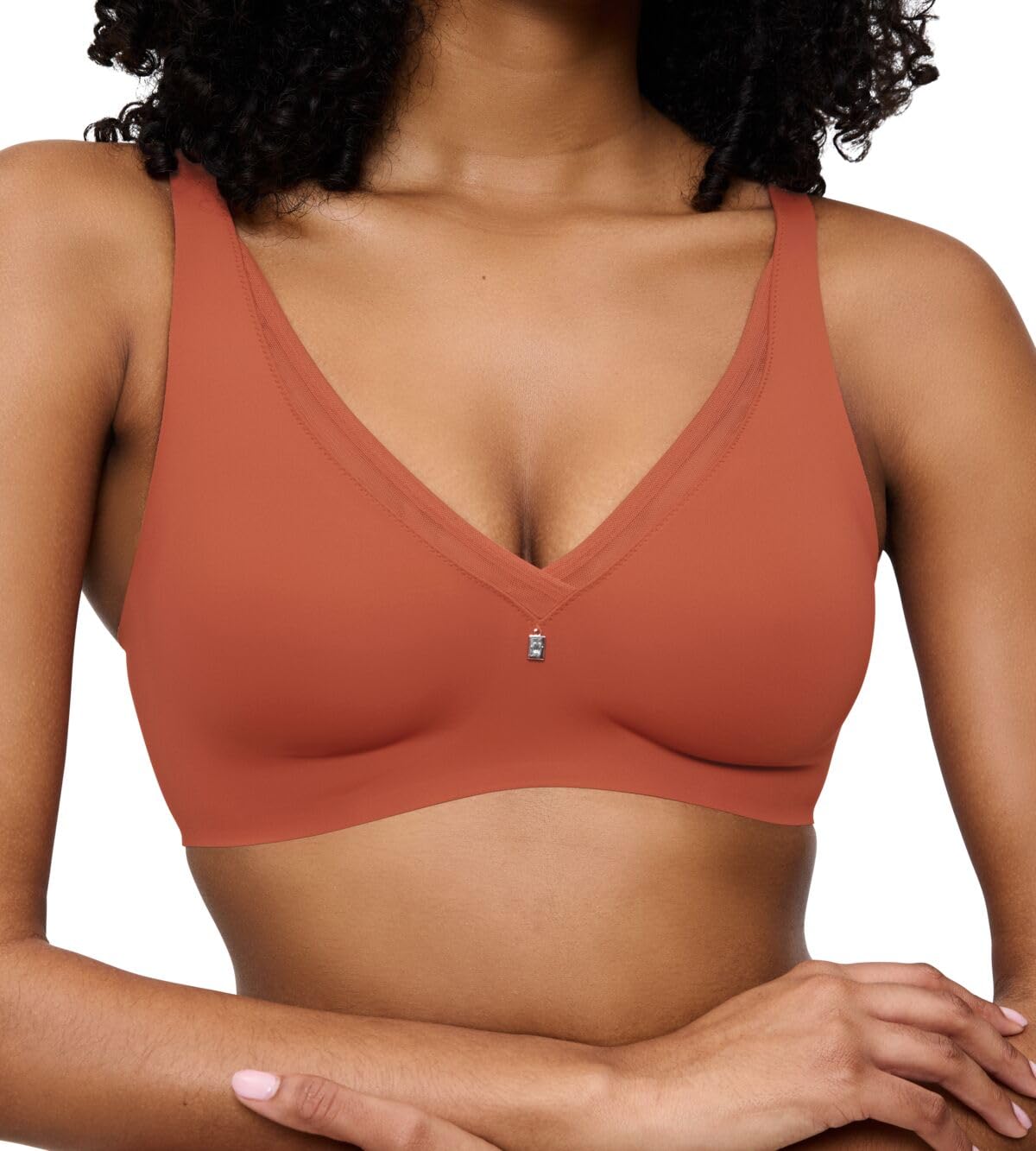 Triumph - True Shape Sensation T N01 - biustonosz minimalizujący bez fiszbin, Desert Sunset, 85E