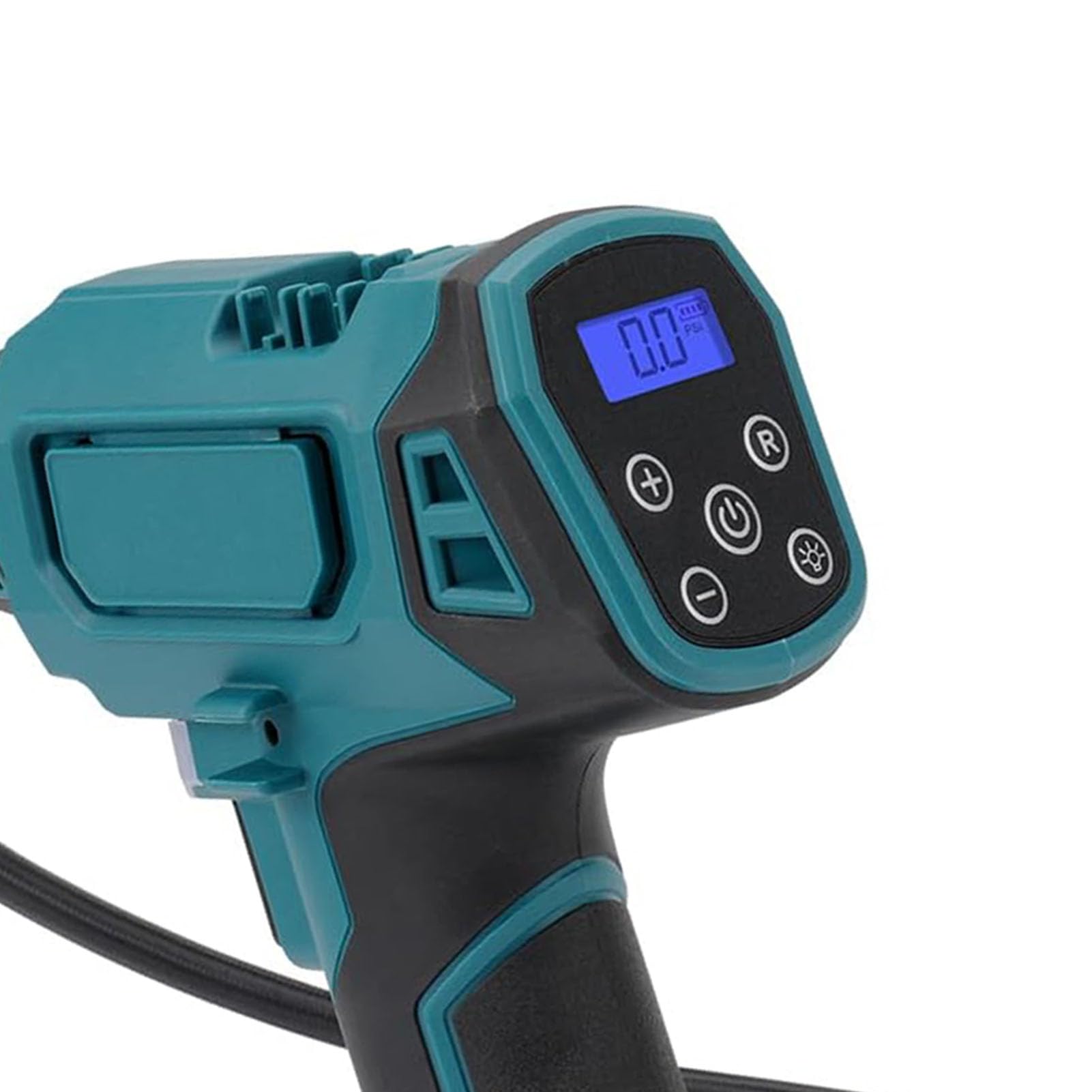 Generic Wielofunkcyjna Pompka Samochodowa 120PSI Odporna na Zużycie Bezprzewodowa Pompka do Opon dla BL1820 BL1830 BL1840 BL1850 BL1860 dla SUV-ów Rowery Pontony