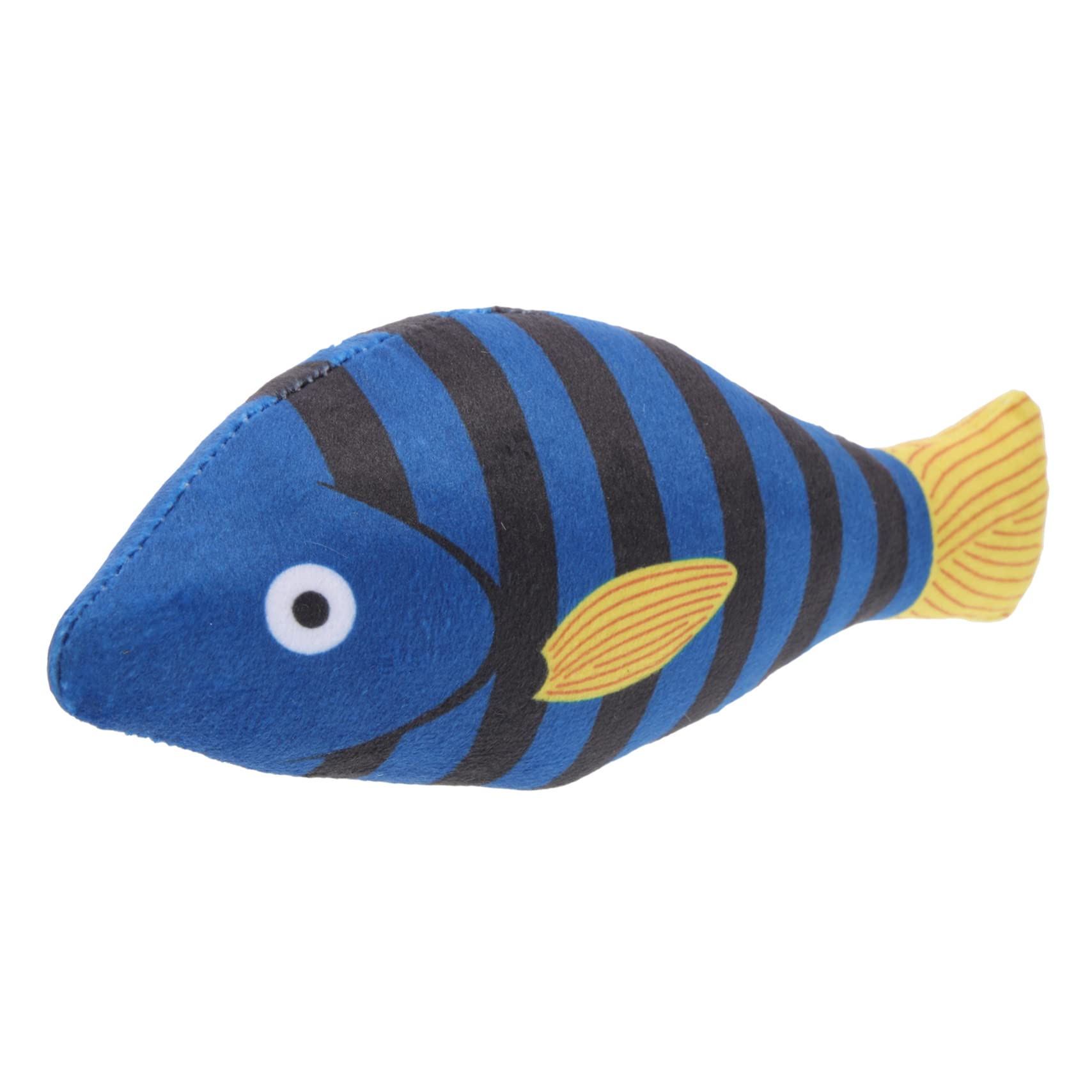 SUPVOX Jouet à Mâcher Poisson pour Chat à l'herbe à Chat Naturelle Peluche Légère Taille Moyenne Intérieur Divertissement Chaton