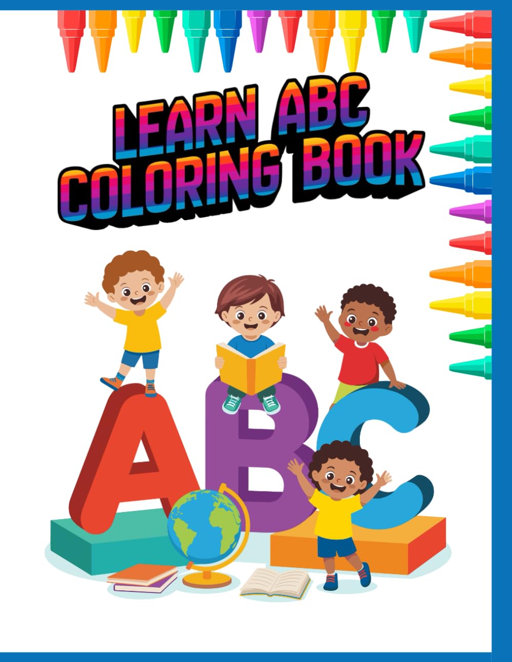 Learn ABCs Coloring Book