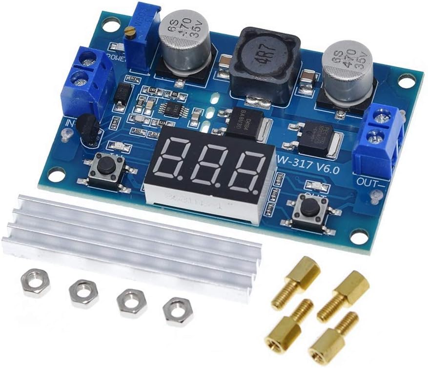 See full amazon price history chart for IDUINO LTC1871 DC-DC Step Up Booster Converter 3-35VDC to 3.5-35VDC With LED Voltmeter DC-DC Step Up Module Power Supply Voltage Regulator IDUINO LTC1871 DC-DC Step Up Booster Converter 3-35VDC to 3.5-35VDC With LED Voltmeter DC-DC Step Up Module Power Supply Voltage Regulator (B0CLHJY89T) Amazon Price History, Amazon Price Tracker