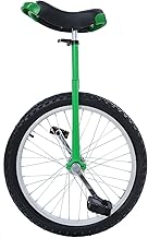 Unicycle, 16/18/20/24 Inch Wheel Outdoor Unicycle Adjustable Height One Wheel Bike Balance Fitness Exercise Bicycle for Adults Kids Outdoor Sports