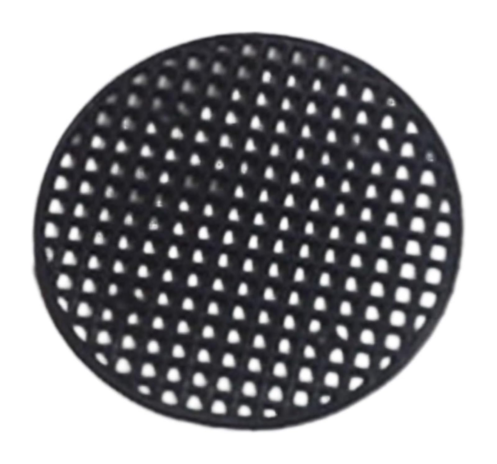 QCKNKMGG Gardening Flower Pot Hole Mesh Mat, Pot Grid or 100pcs Black Circular Multiple Sizes Drainage Mesh for Gardening(7.5x7.5cm)