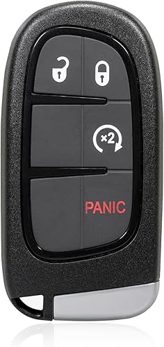 Llavero de repuesto para Dodge Ram 2013, 2014, 2015, 2016, 2017, 2018, Dodge Ram 1500, 2500, 3500, 4500, 4500, Laramie Outdoorsman SLT SXT,