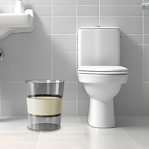 Miniatura 5 de Basurero plegable de plástico portátil, papelera redonda plegable, 2.64 galones10 litros, para el hogar, baño, cocina, aire libre, campamento