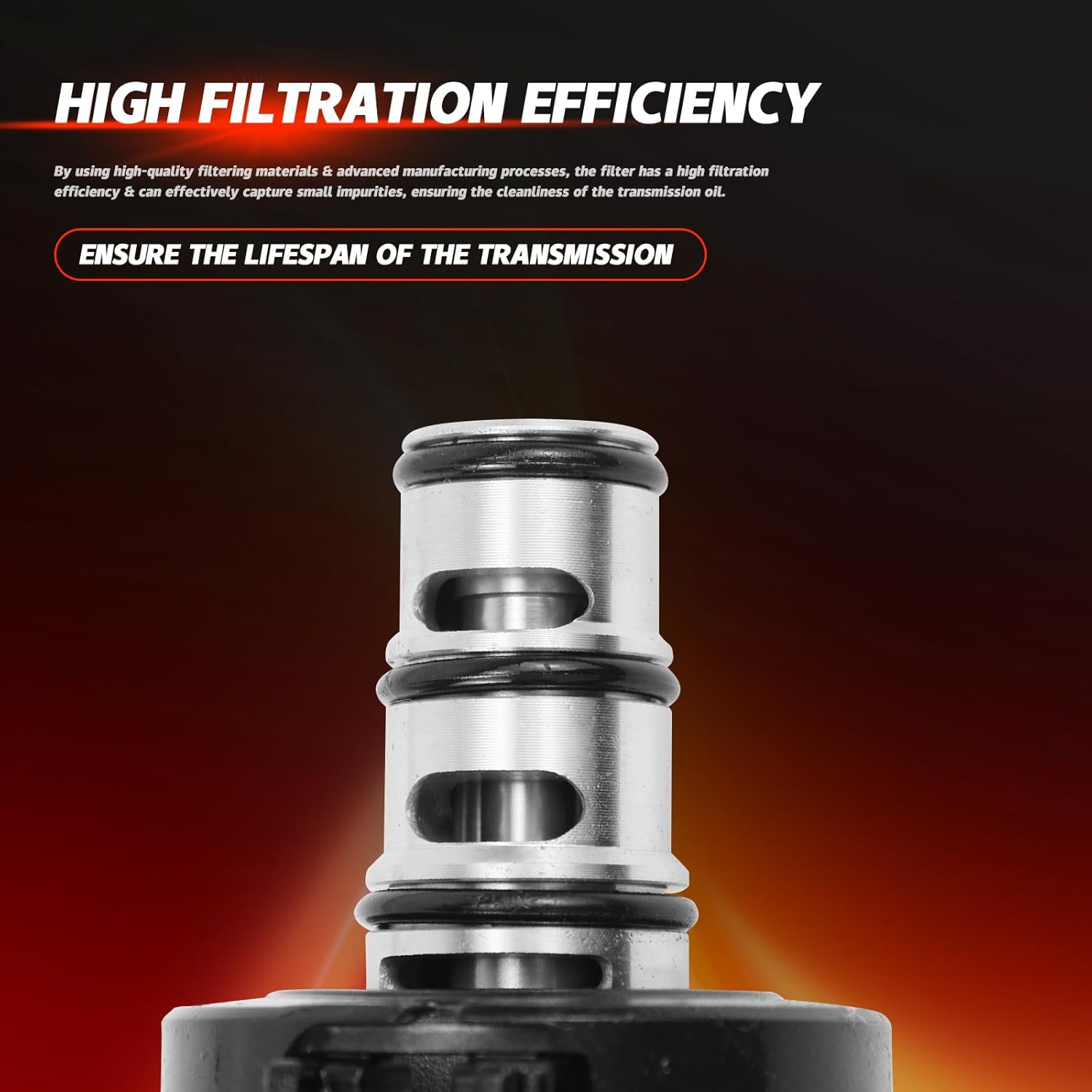 Transmission Shift Solenoid Filter Kit Compatible with Ford Focus 2000-2013 Mazda 3 5 6 2007-2012 Trans Shift Solenoid Filter Service Kit,4F27E