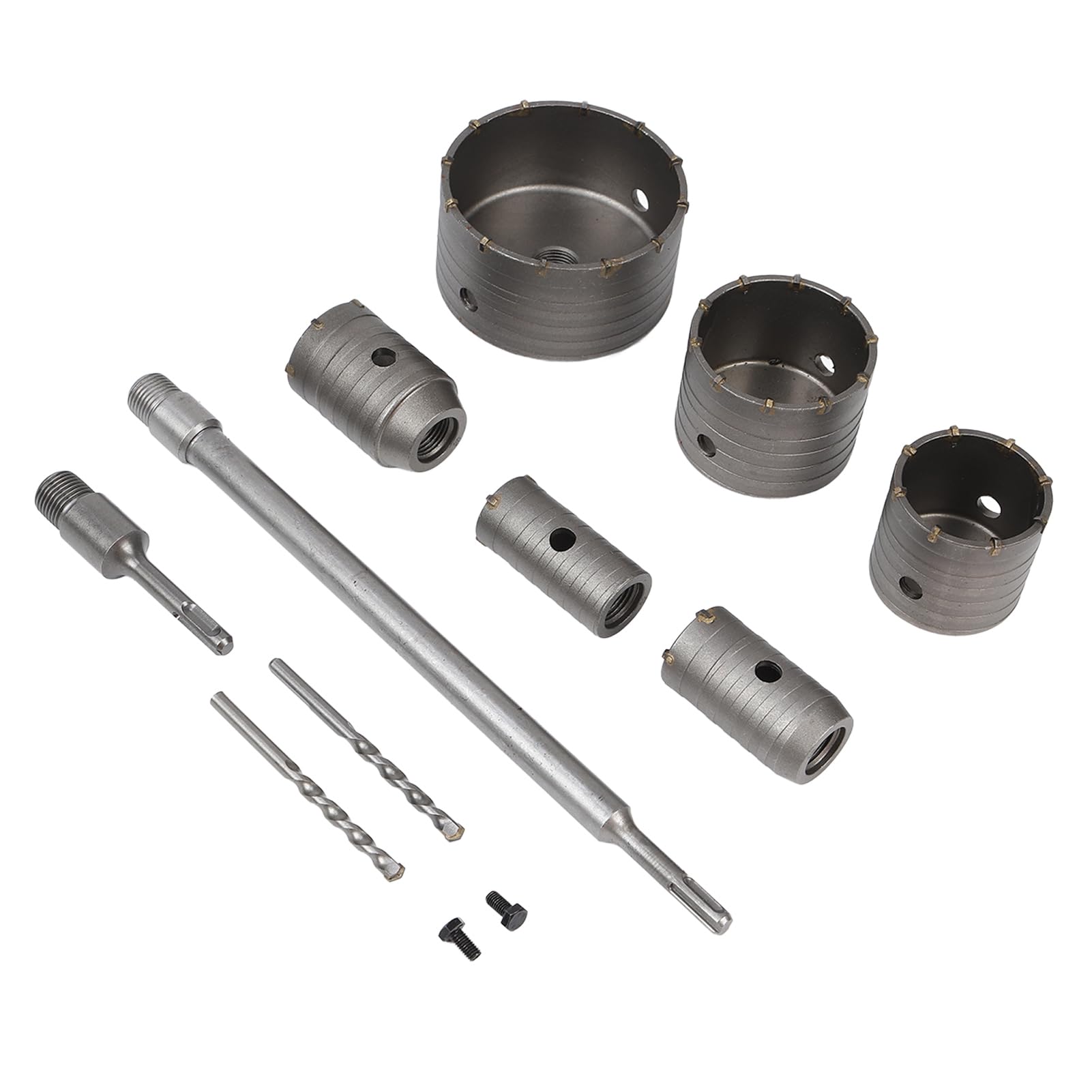FTVOGUE Kit de Broca para Pared de Mampostería, Dientes de Carburo
