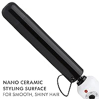 Vista 4 de HOT TOOLS Pro Artist Nano Ceramic Curling Wand For Smooth, Shiny Hair (1-1/4 in)
