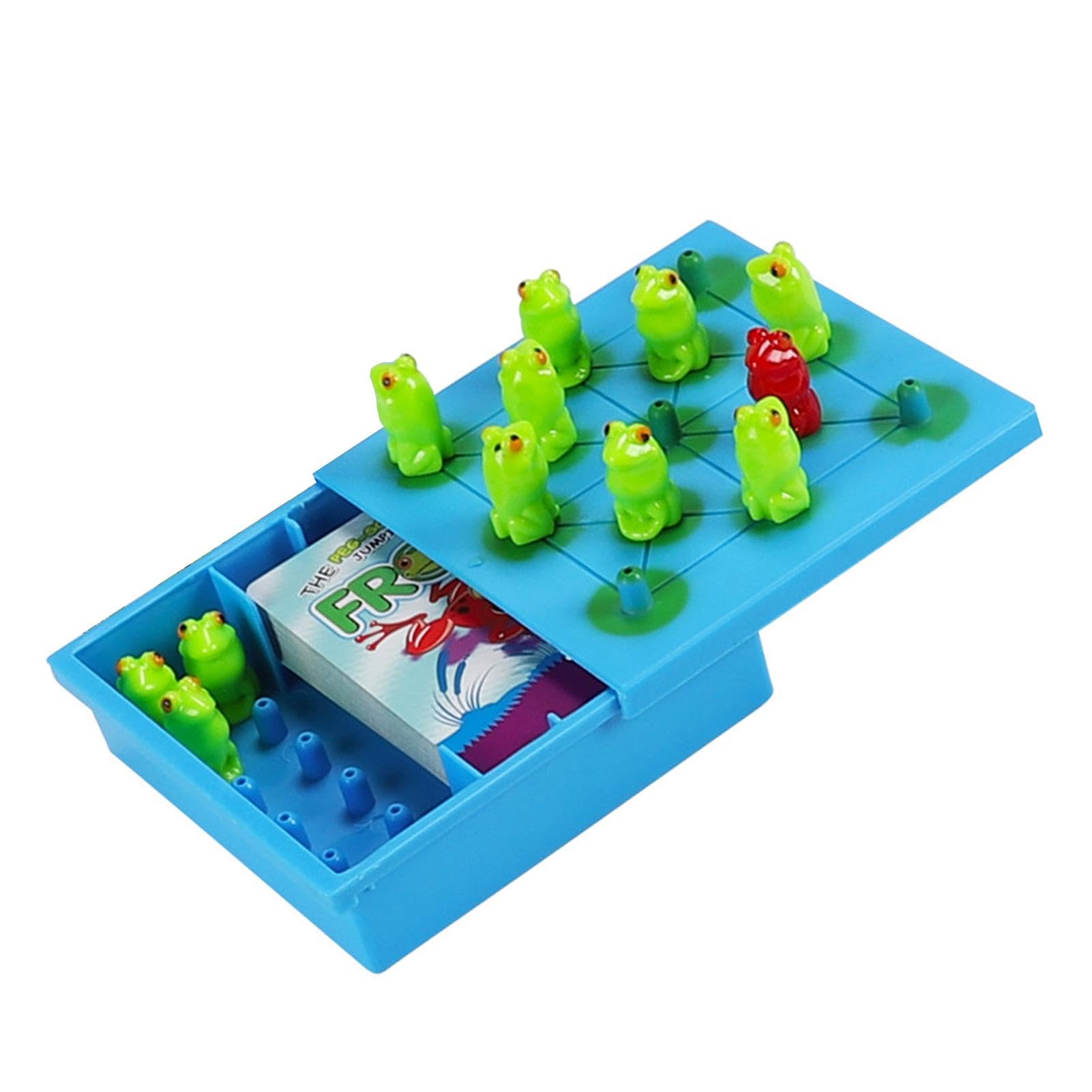Hopper Game – Jeux de société de stratégie pour, Jeu de Grenouille pour, Jeux de société de stratégie, Jeu de Saut, activités d'apprentissage préscolaire, Jouet pour à partir d