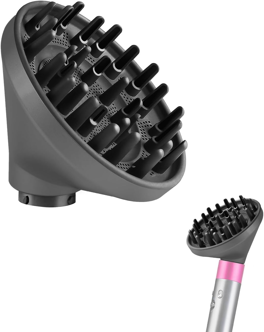 Diffuser for DYSON AIRWRAP for Dyson Airwrap Multi-Styler Attachment, Dryer Conversion, Quick Drying, Keeps Hairstyle, Increasing Volume, Prevents Curling, Heat Damage, Compatible with HS01