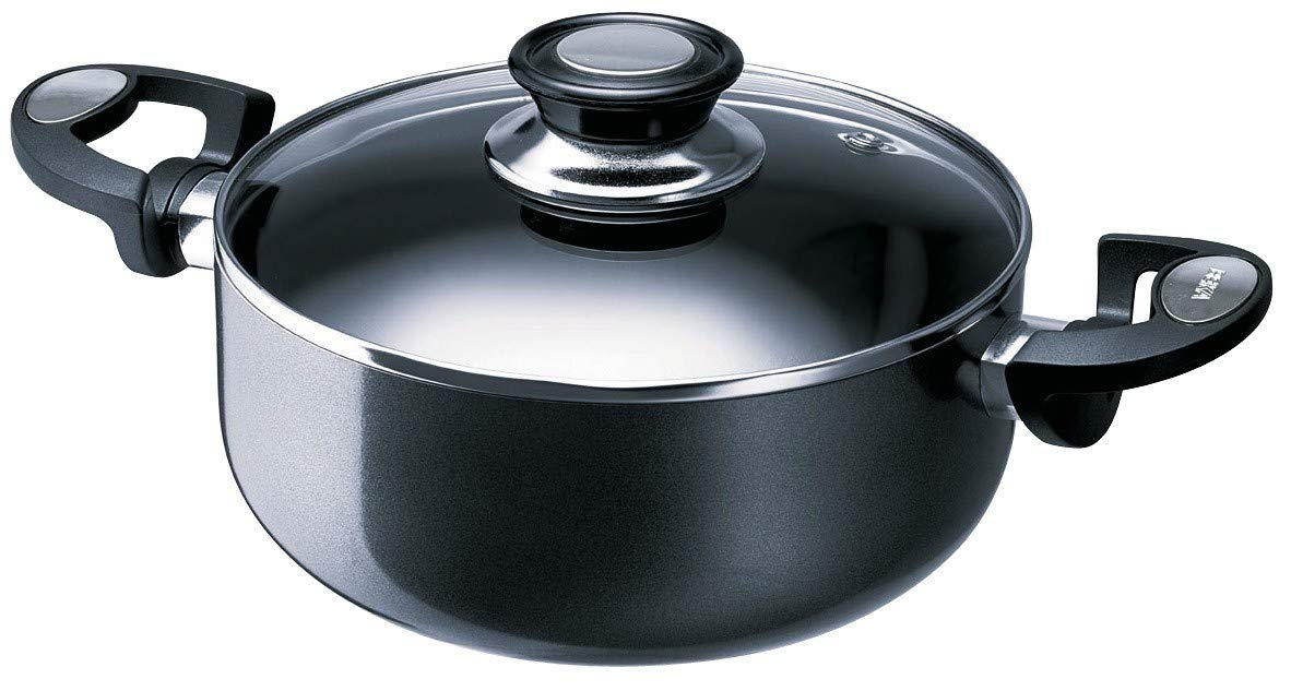 Beka Pro Induc Aluminium Non-Stick Wok with Glass Lid 28 cm