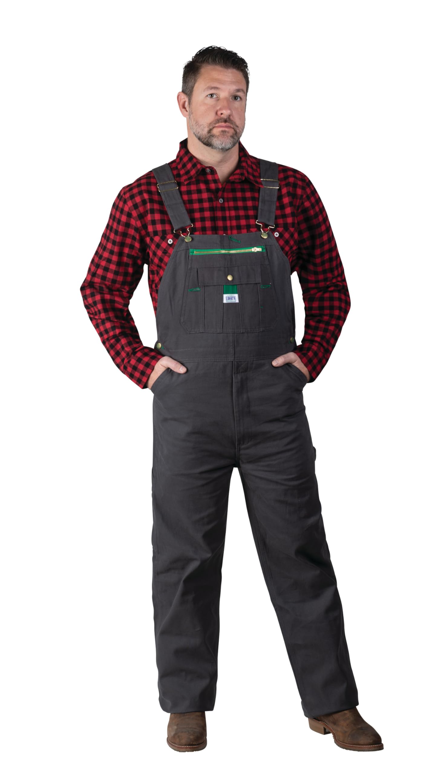 LibertyMen's Duck Bib Overall Stain & Wrinkle Resistant