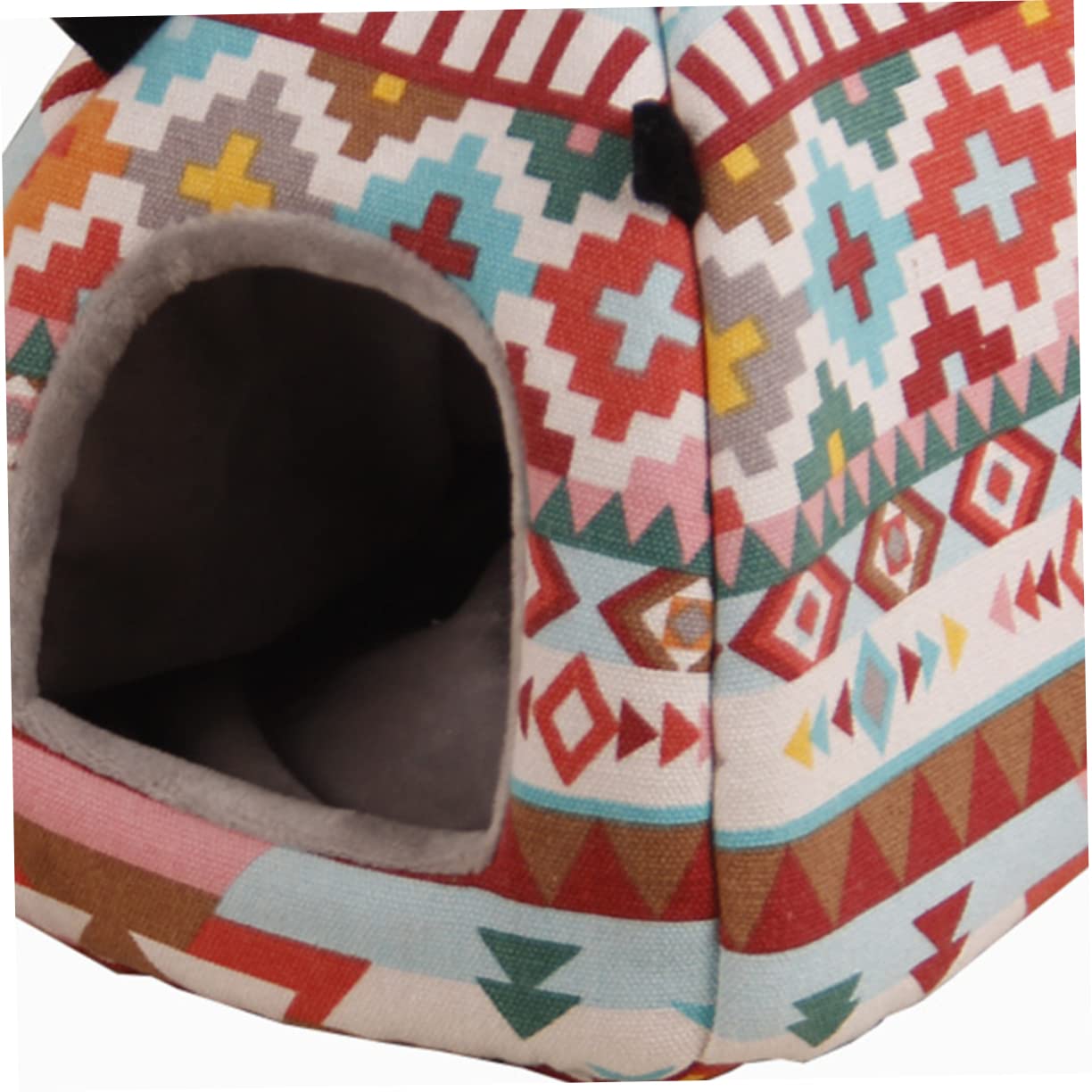 DOITOOL 3stücke Pet Warm House Für Hamster Gemütliche Hängematte Für Winter Großer Farbenfroher Camping-Zelt-Stil Für Kleintiere Wie Meerschweinchen Chinchillas Und Mehr Einfach