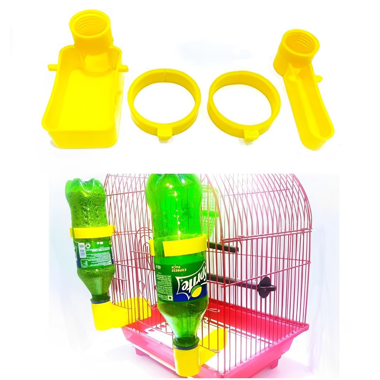 See full amazon price history chart for Birds Mini World Plastic Bird Cage Automatic Food Feeder, Water Drinker Cups for Any Bottle Use with Free Bottle Holder Rings (Drinker + Feeder + Holder Rings, Pack of 1, Set of 3, Yellow) Birds Mini World Plastic Bird Cage Automatic Food Feeder, Water Drinker Cups for Any Bottle Use with Free Bottle Holder Rings (Drinker + Feeder + Holder Rings, Pack of 1, Set of 3, Yellow) (B0CZ9B91TN) Amazon Price History, Amazon Price Tracker