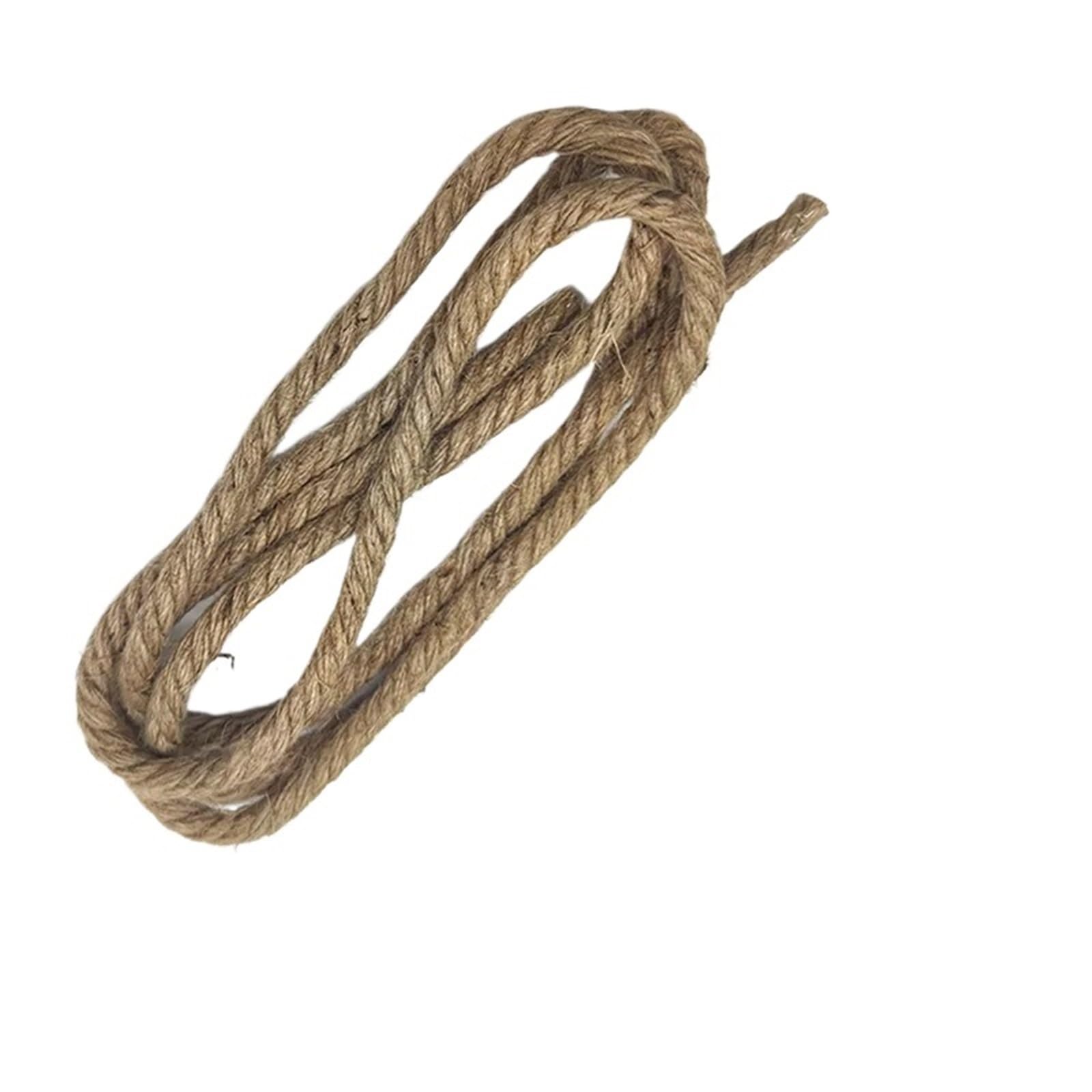 Hksdkabop 10Mm 2Meters Hessian Jute Burlap Garden Twine