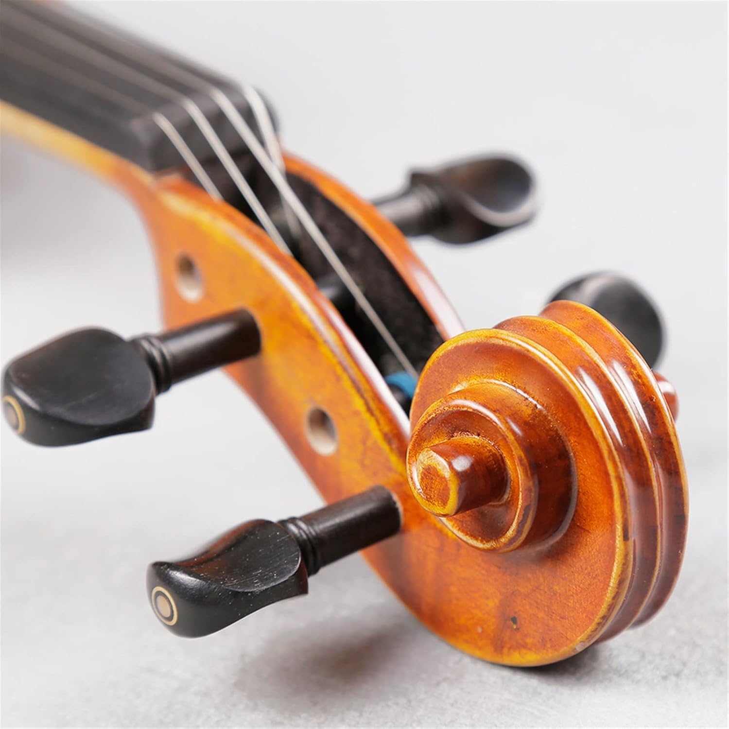 Violín para adultos, violín mate 4/4, raya Natural, arce, maestro artesanal, violín profesional antiguo, instrumento Musical + colofonia de arco,4/4