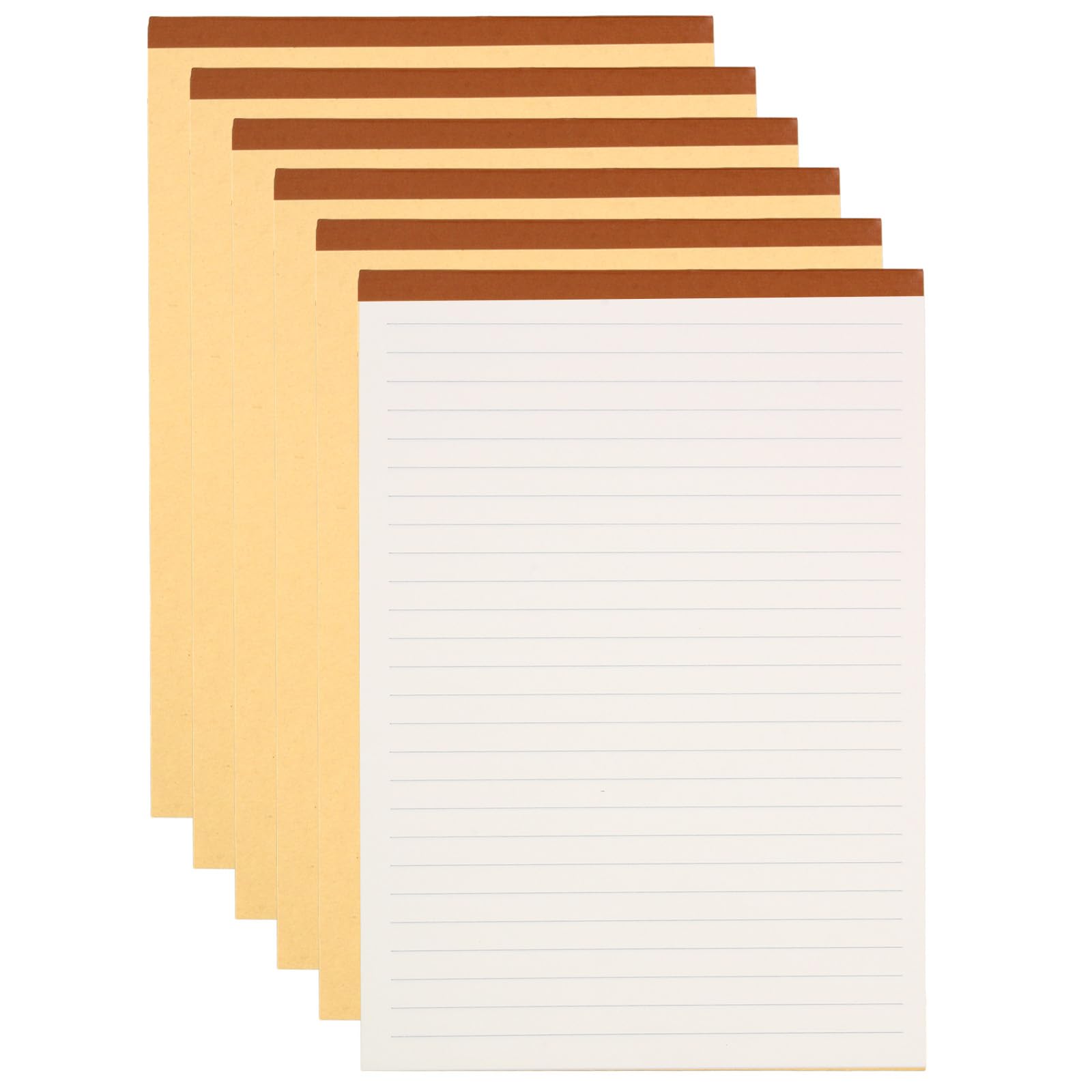 M G 7x10 Note Pads 6 Pack B5 Legal Pads 70 Sheets Notepads Writing Pad College Ruled Lined
