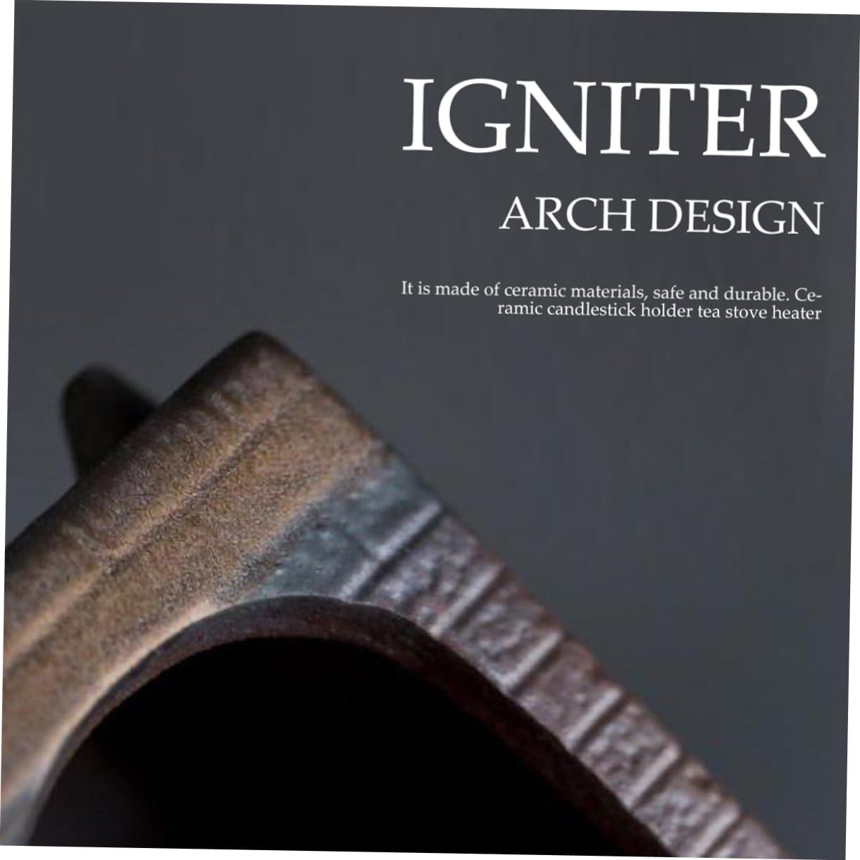 Retro Tea Warmer Ceramic Teapot Heater for Loose Leaf Tea Home Office Decor