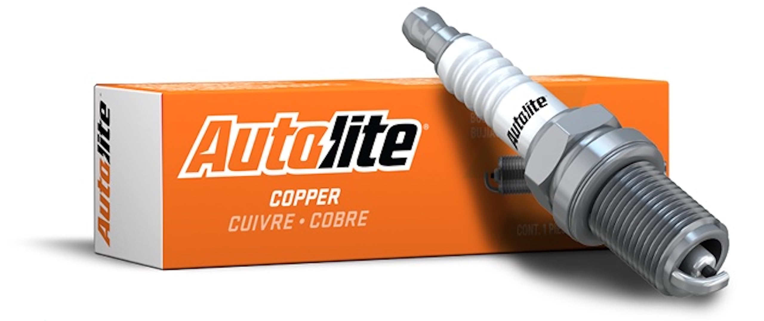Autolite 63 Copper Resistor Automotive Replacement Spark Plug (1 Pack)